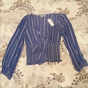 Pin-Stripe Blouse